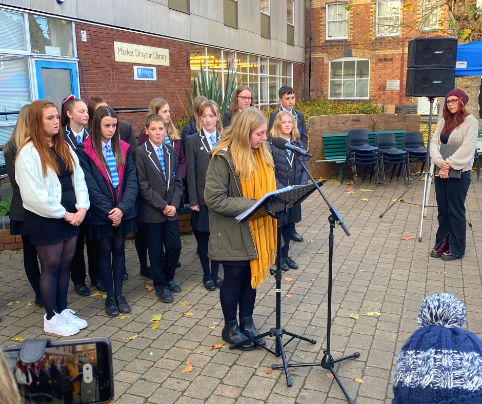 Talented performances from Grove students at the Market Drayton